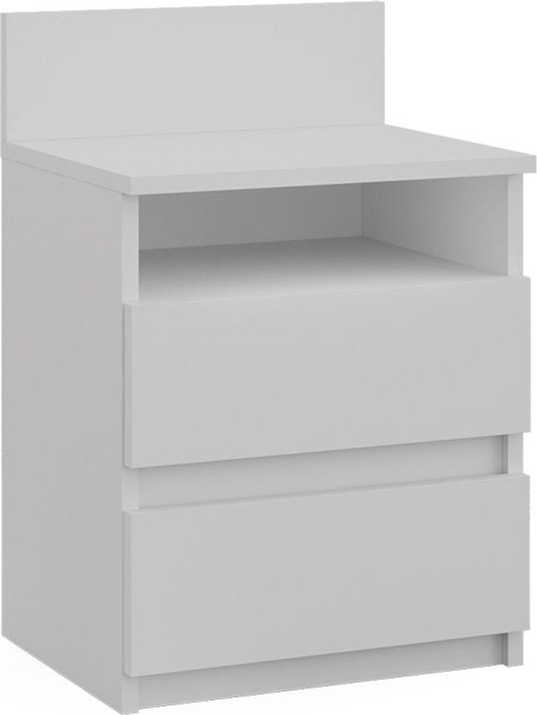 Comodino camera da letto Vicco Monty Bianco 39.6 x 59.1 cm, Immagine del prodotto 