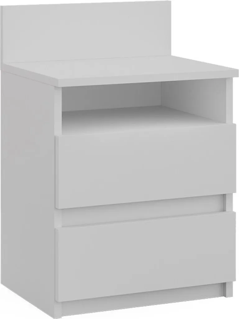 Table de chevet gain de place Vicco Monty | Rangement de nuit blanc