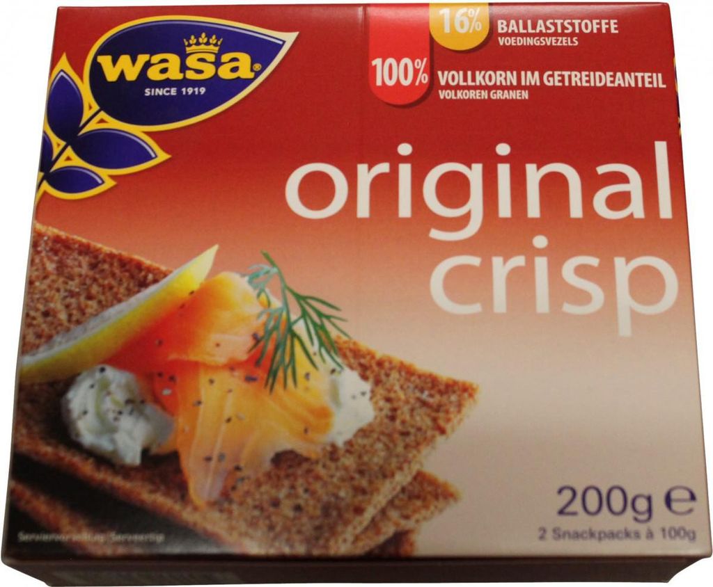 Wasa Crisp Original 200g Image du produit 