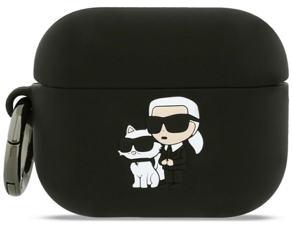 Silikonový kryt Karl Lagerfeld s 3D hlavou Karla a Obrázek produktu 
