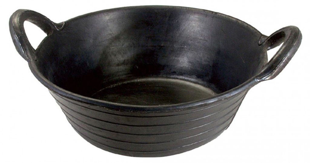 Kerbl Gummitrog schwarz, Pfi17_Gr.:0 Produktbild 