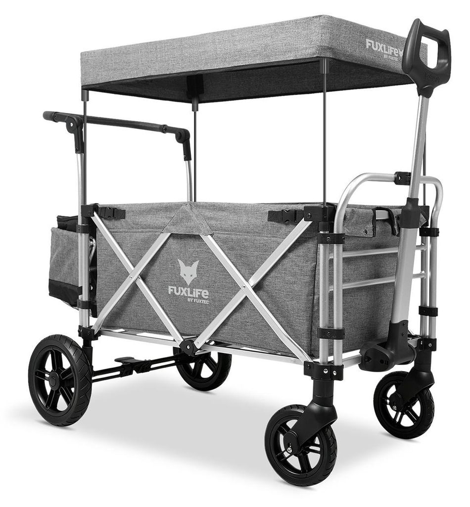 FUXLIFE by FUXTEC Bollerwagen FX-CTL900 Premium Grau - Produktbild 