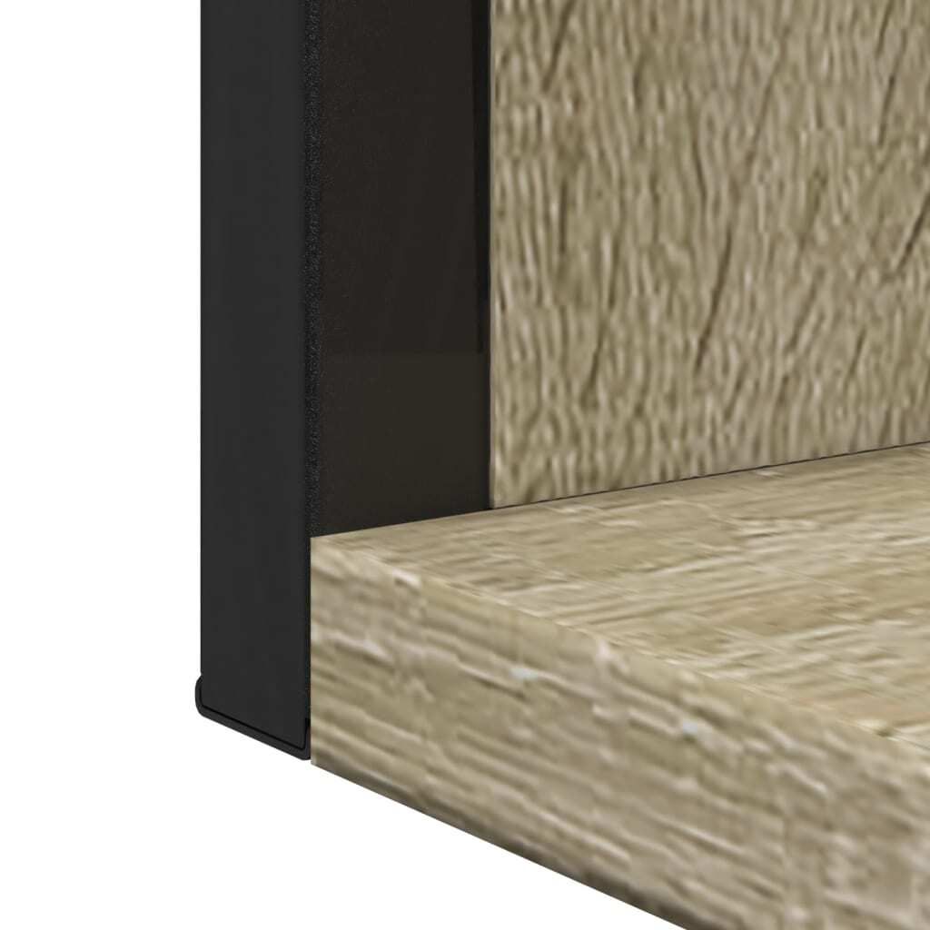 vidaXL Koupelnové zrcadlo s poličkou Sonoma dub 50x12x60 cm Obrázek produktu 4