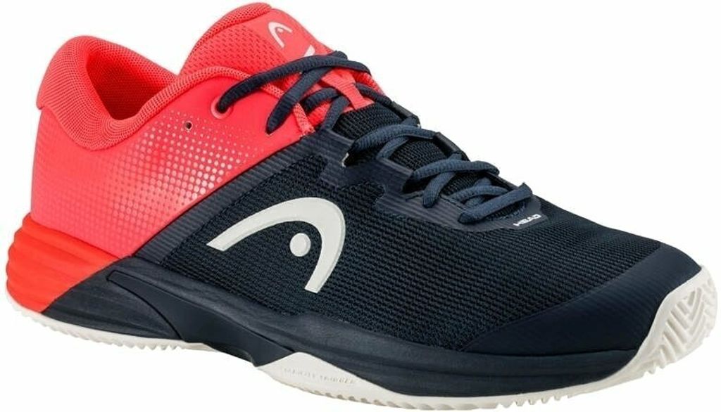 Head Revolt Evo 2.0 Clay Men Blueberry/Fiery Coral 42,5 Herren Tennisschuhe