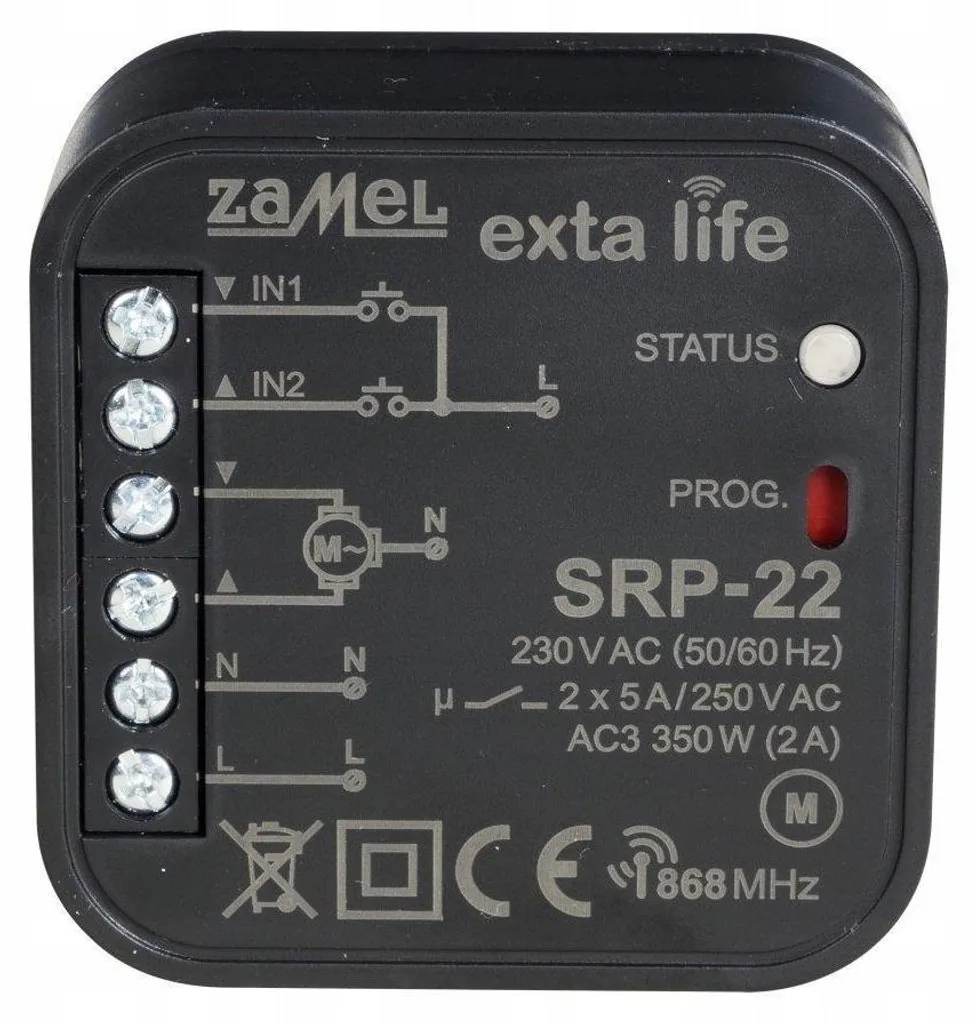 Domotisez vos volets filaires avec le module SRP-22 Zamel Exta Life