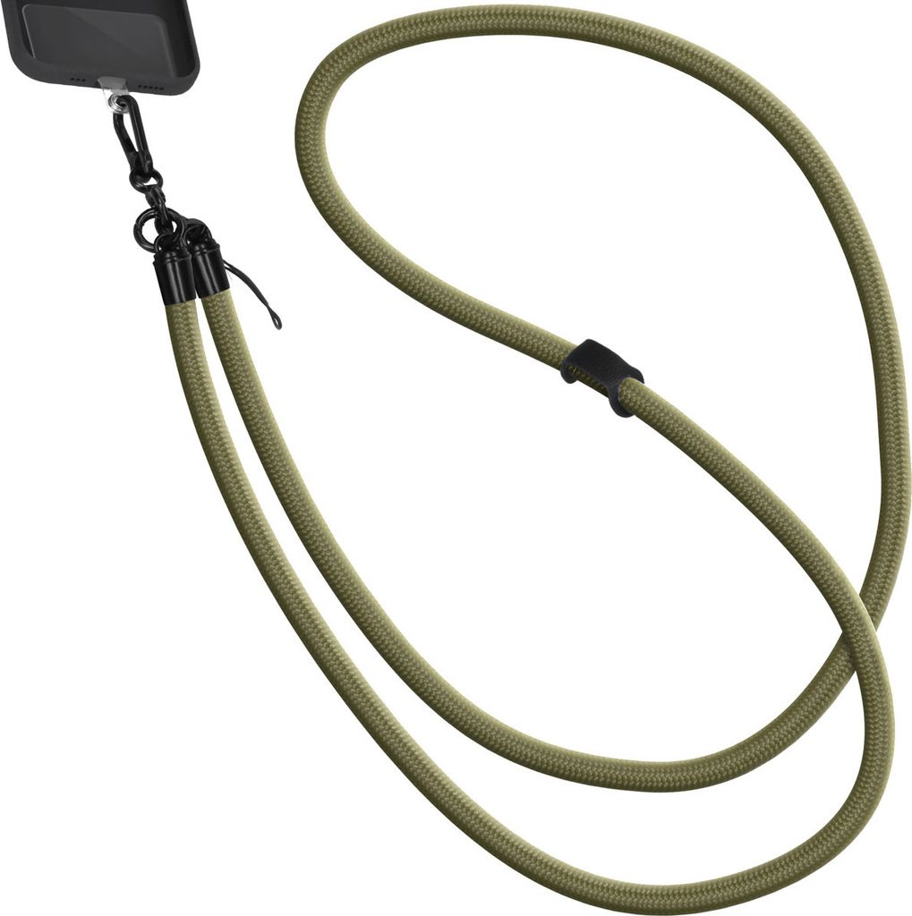 imoshion Universal-Telefonkordel one size - 10 mm dick - Moosgrün
