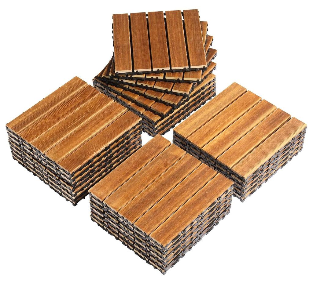 FCH Terrassenplatten 55er Set im Klicksystem, 30x30x2,3cm, Produktbild 
