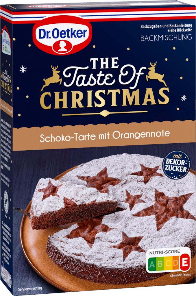 Dr. Oetker Schoko Tarte mit Orangennote Backmischung Produktbild 1