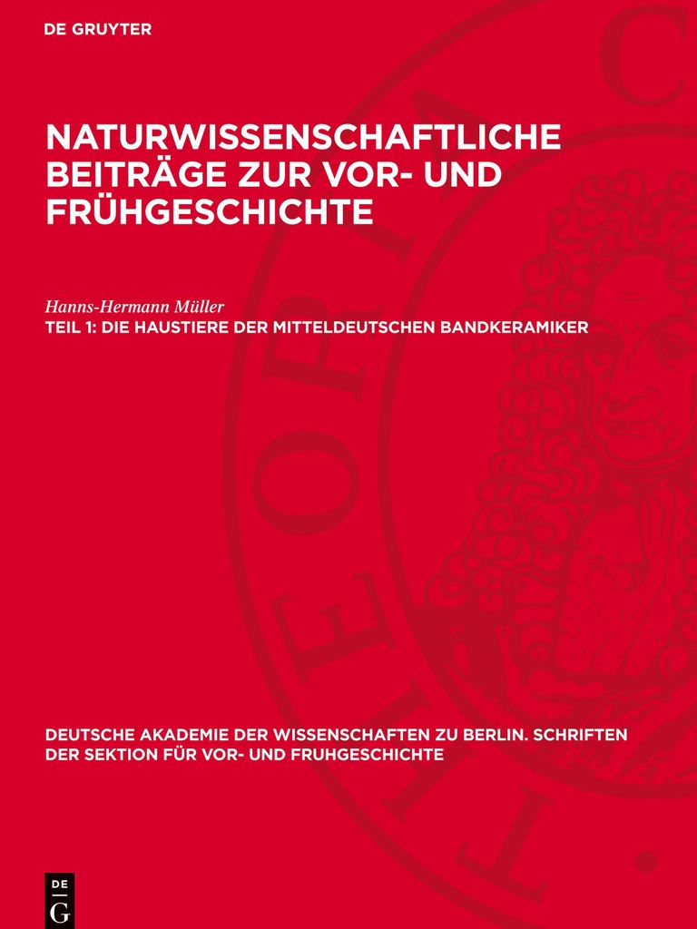 Die Haustiere der mitteldeutschen Bandkeramiker