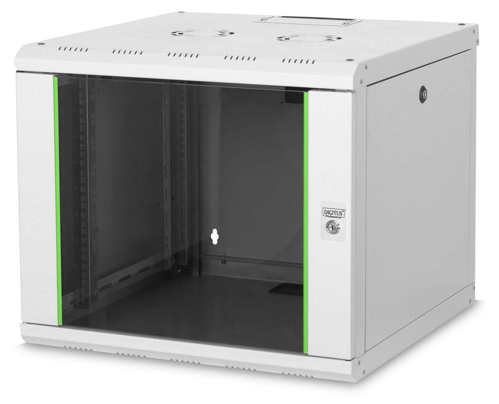 Digitus SoHo Line 9U 19" Wall Mounting Cabinet, 22 kg, Grau
