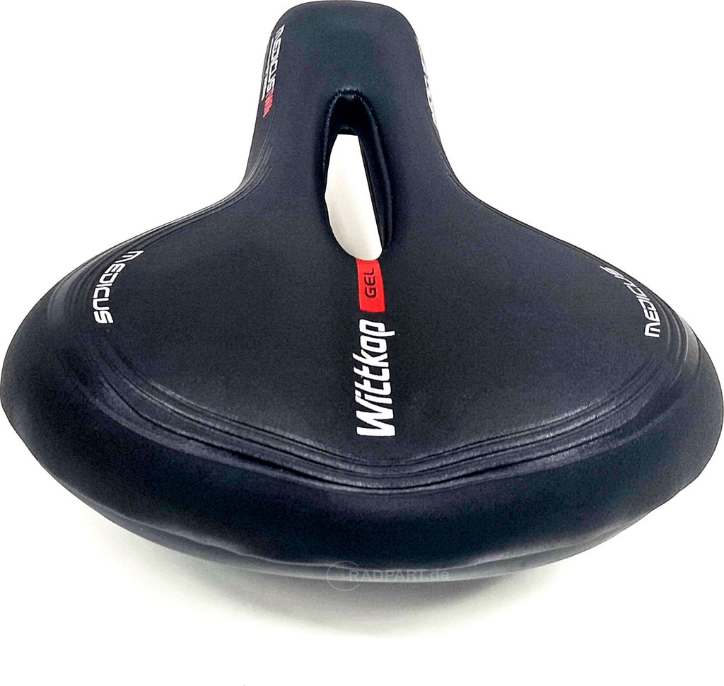 Wittkop Medicus 2.0 E-bike Sattel Schwarz 175 mm Schwarz Produktbild 7
