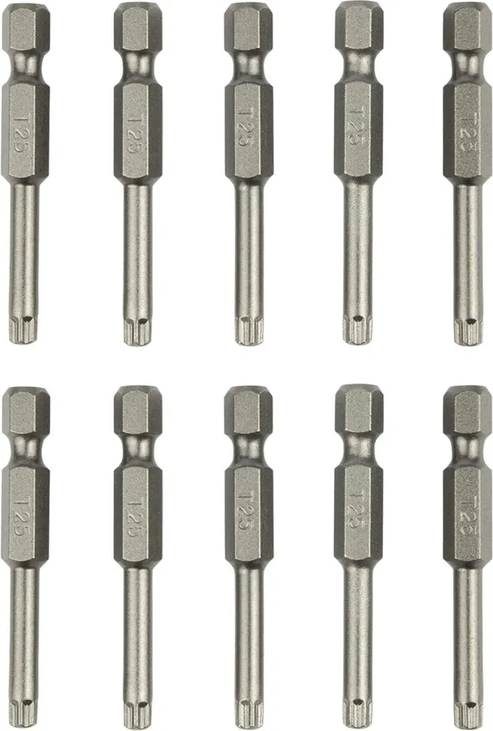 Bit Torx TX20 50 mm - 10 Pezzi - Gli Inserti che non ti tradiscono