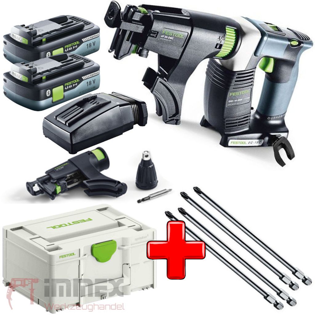 Festool Akku-Bauschrauber DWC 18-4500 HPC 4,0 I-Plus Produktbild 