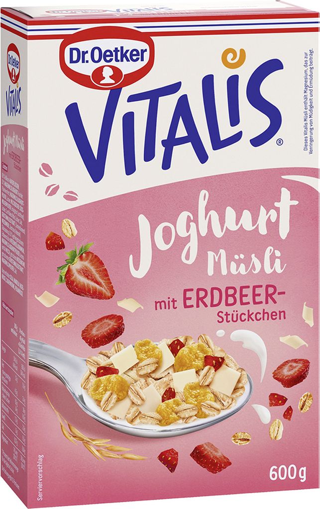 Vitalis jogurtové müsli 0,6Kg Obrázok produktu 