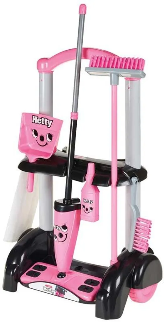 Chariot de ménage Casdon Hetty : fini l'ennui, apprenez à nettoyer en jeu