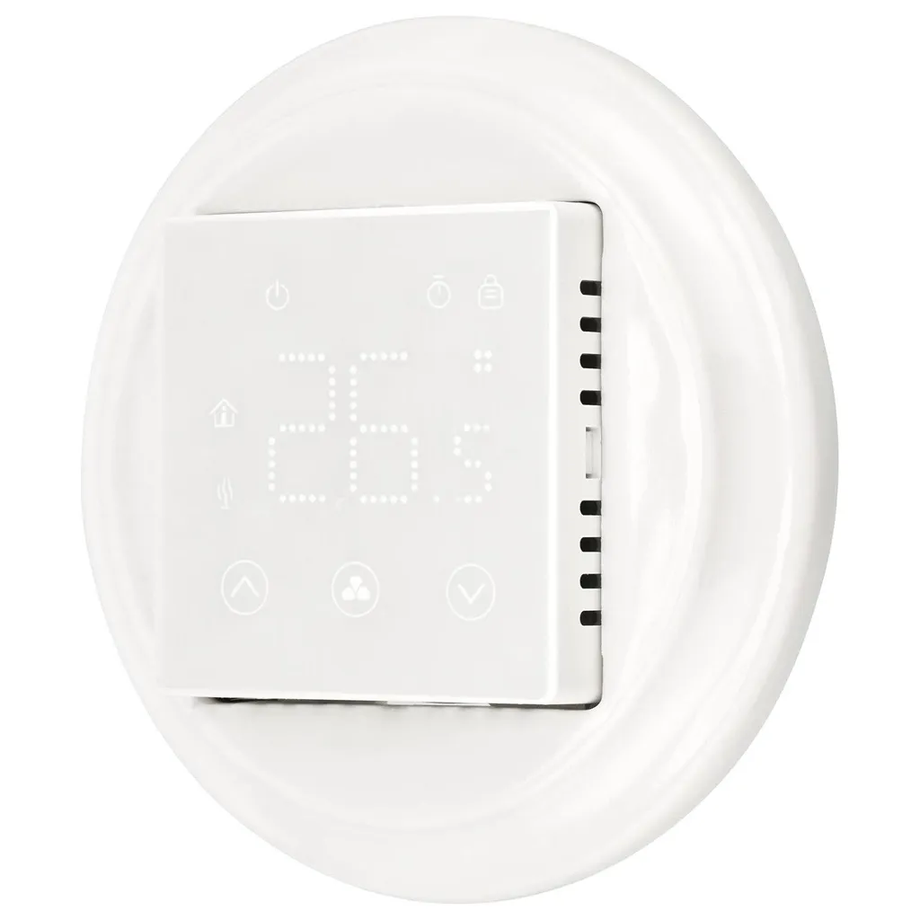 Thermostat de chauffage numérique en porcelaine style ancien PR1