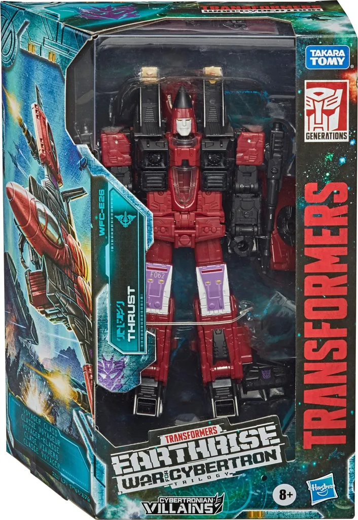 Transformers Generations War for Cybertron Earthrise Voyager Thrust 18cm - 8