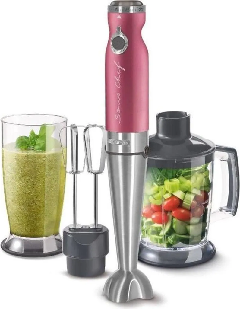Sencor 1200W SHB 5604RD-EUE3: Mixer per Smoothie e Prep Pasti