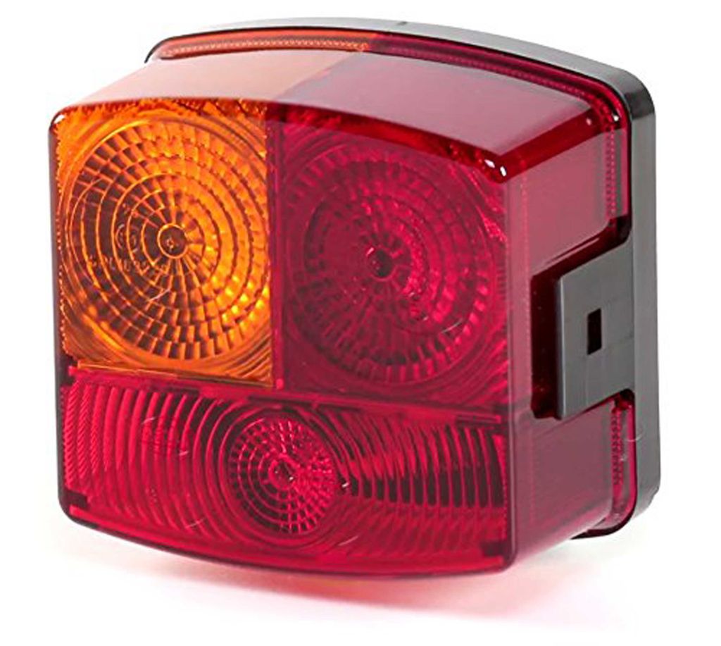 Hella Rücklicht Serie 002 776. SBBK-Licht Li 95x90mm Uni-Aufsatz