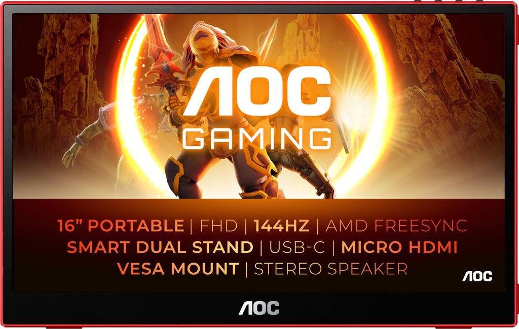 AOC Gaming - LED-Monitor - 39.5 cm (15.6") Produktbild 