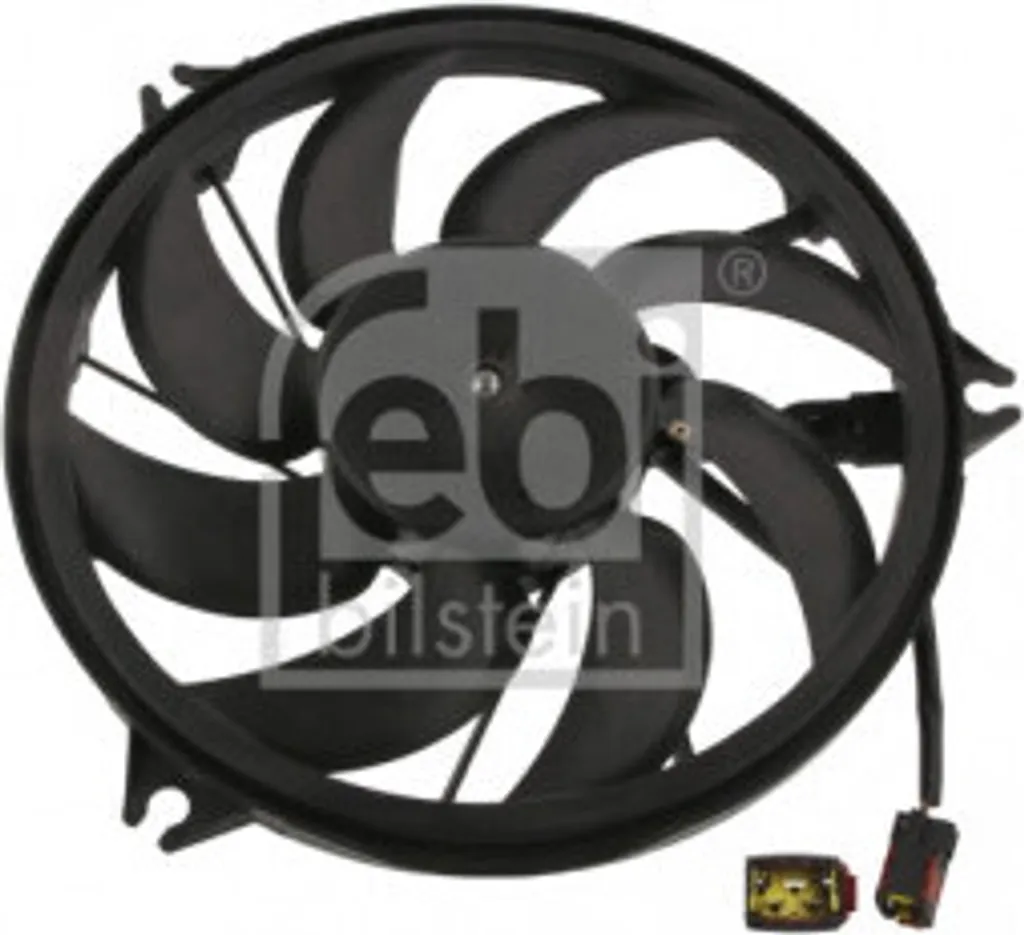 Ventilateur radiateur FEBI 38478 robuste pour Peugeot 206+ et 206 CC