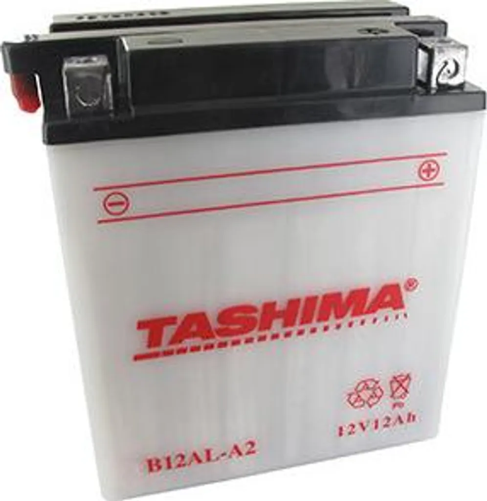 Batterie 12V 12A Renforcée Tashima Dimensions 134x80x160mm Borne Droite