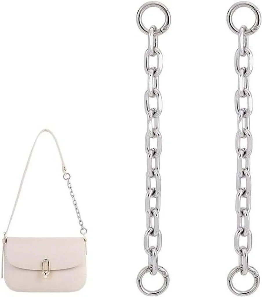 Extension de Sac 21 cm en Métal Robuste avec Mousquetons Mousquetons Lot x2
