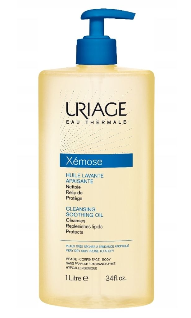 Uriage Xémose Cleansing Soothing Oil 1000 ml Produktbild 