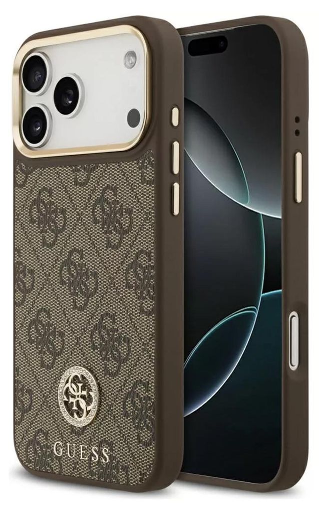 Puzdro Guess 4G Rhinestone Logo Magsafe pre Iphone 17 Pro Obrázok produktu 