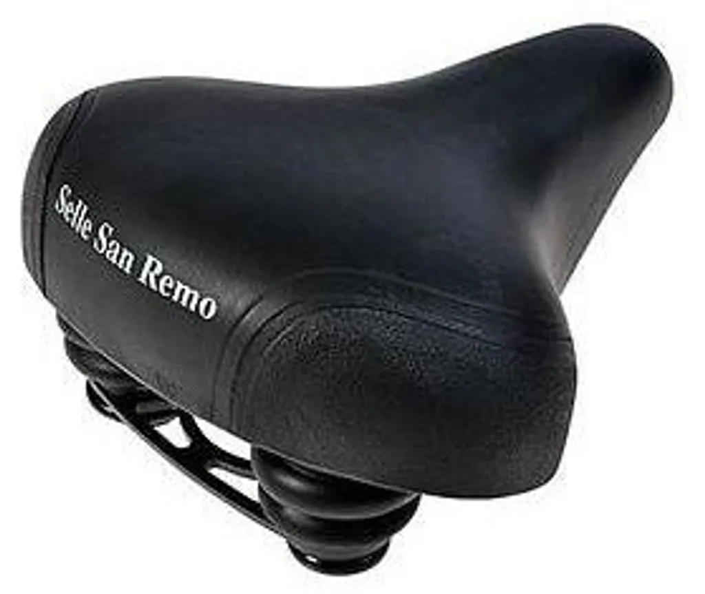 Selle de vélo de ville San Remo 3220 large et confortable pour adulte