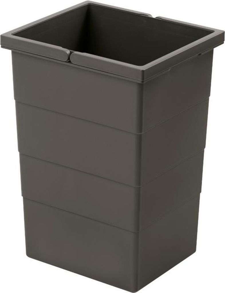 Hailo Inneneimer 1138999 dunkelgrau 13 Liter 207 x 242 x 350 mm