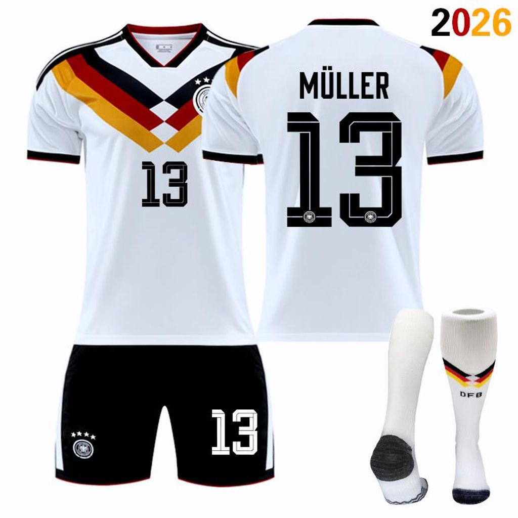 #13 MÜLLER Germany home ground  2026 World Cup football Produktbild 