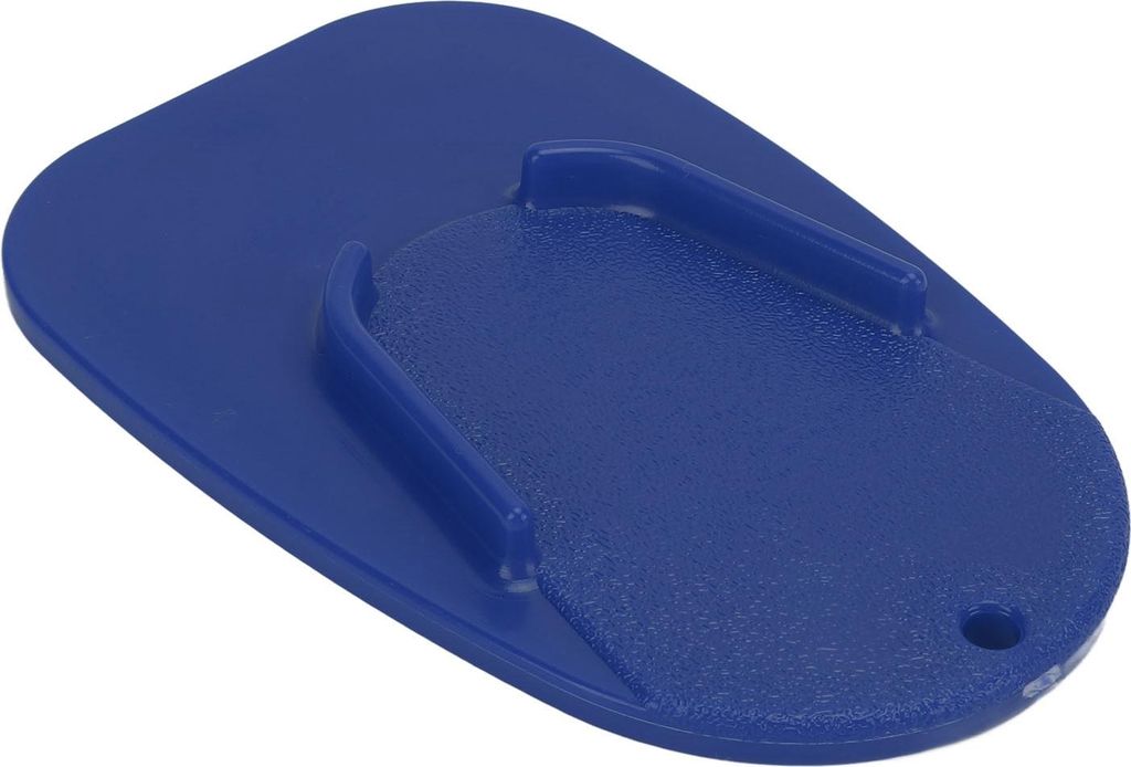 Motorrad Kickstand Pad Seite Fuß Unterstützung Parkplatte Basis Ständer Ersatz für Suzuki Blau