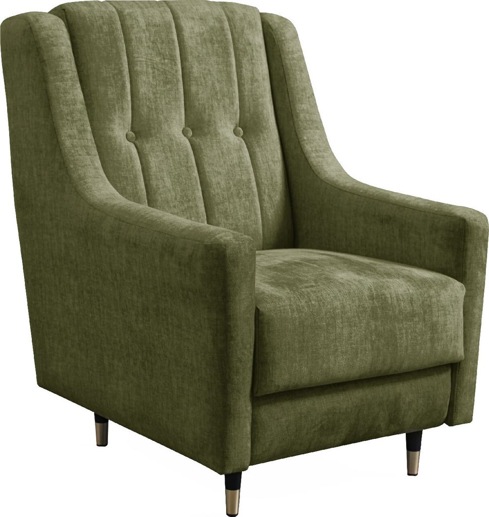 Sessel Polstersessel Relaxsessel PLATO vouge 10 schwarz
