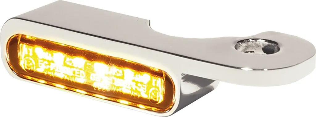 Indicatori LED Harley V-Rod Argento | Frecce Custom Omologate ECE