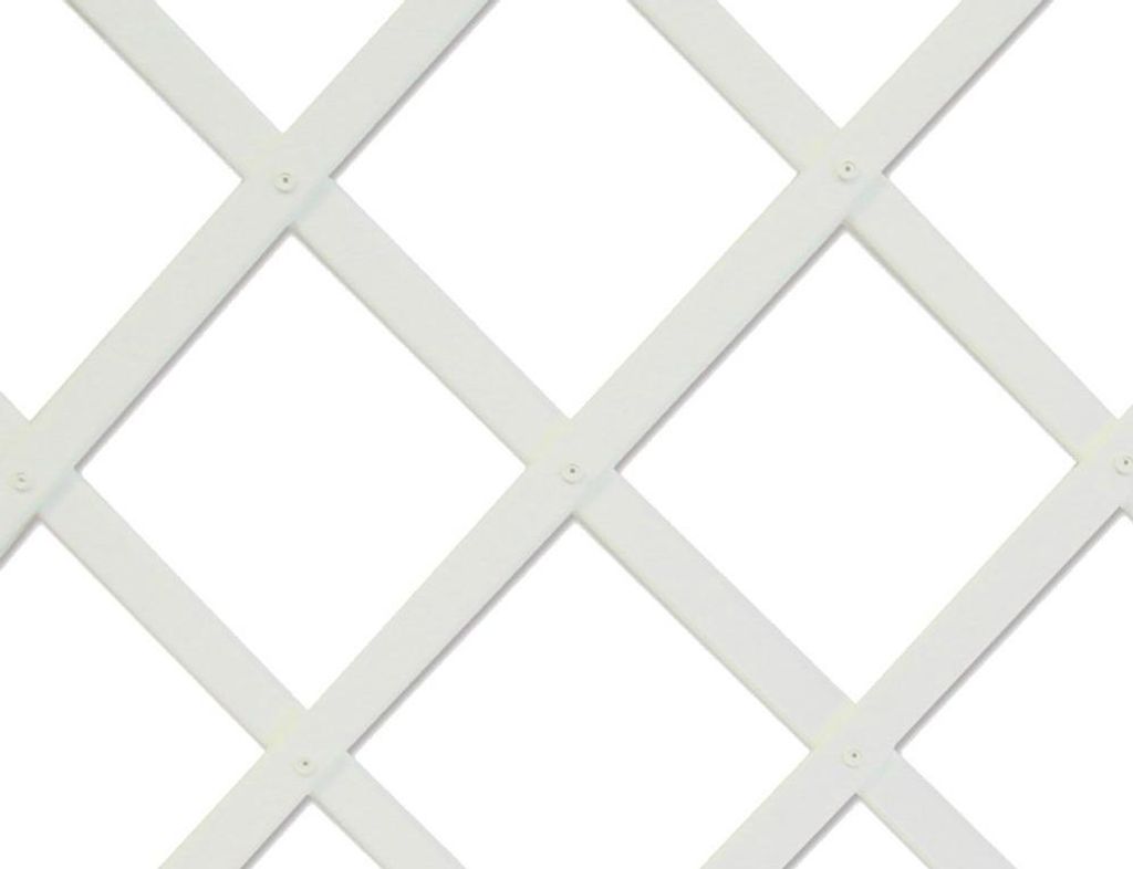 Treillis extensible en PVC 1 x 2 m blanc TREILLIFLEX Image du produit 