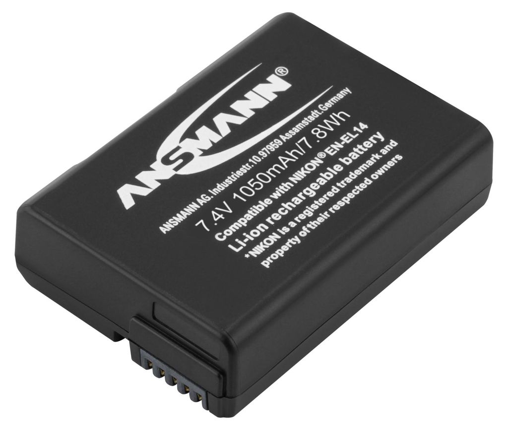 ANSMANN A-Nik IT EL 14 - Batteria - Li-Ion - 1000 mAh - per Immagine del prodotto 