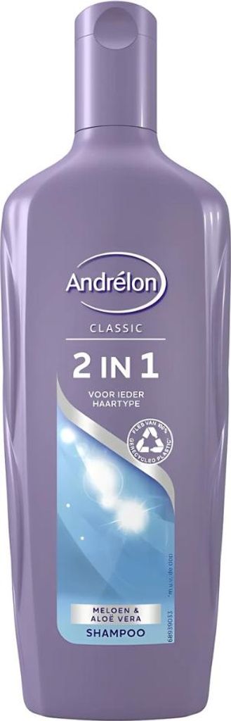 Andrélon 2-in-1 Shampoo für schnelles und effektives Waschen - 1 Stück