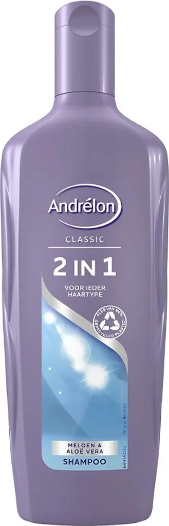Shampooing Andrélon 2 en 1 pour routine pressée du matin lot économique - 2