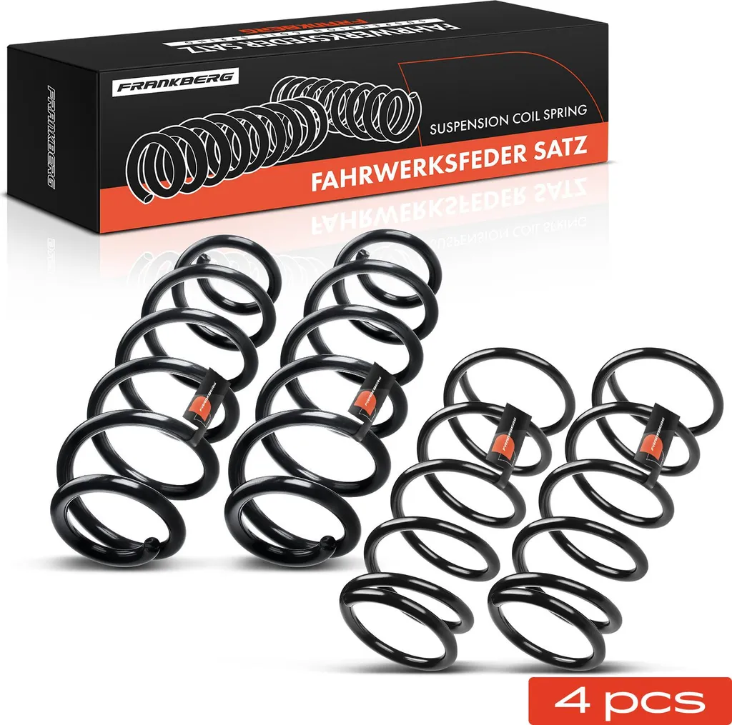 Ressort de Suspension Fiat Sedici FY 1.9L - Kit 4x Contre l'Affaissement