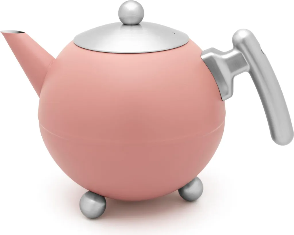 Teiera Rosa Opaco Bredemeijer Bella Ronde 1,2L | Design e Qualità