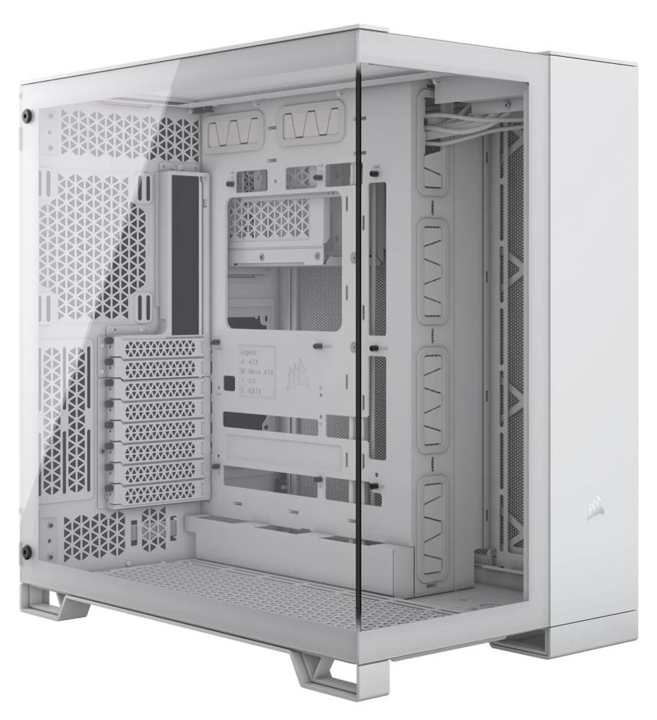 Corsair 6500X Midi-Tower Weiß ATX Produktbild 