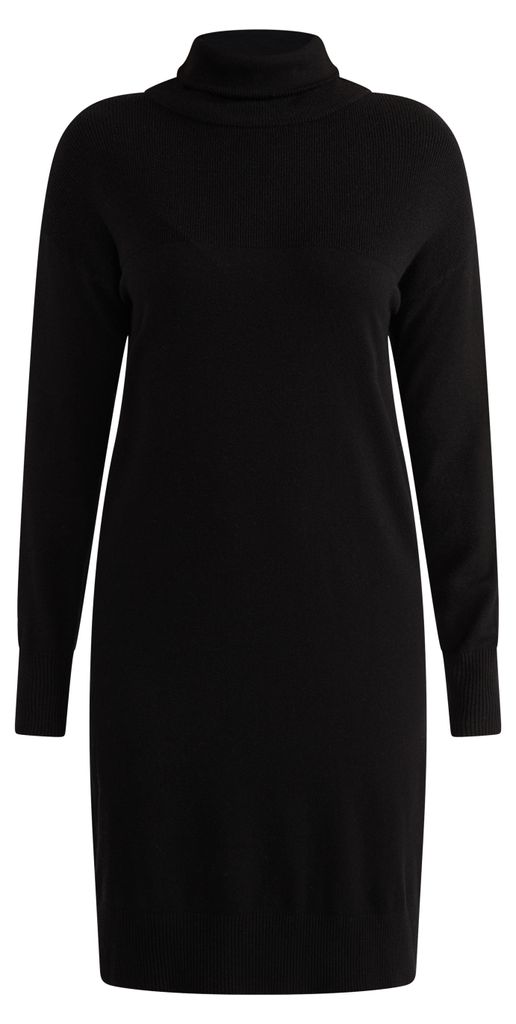 VINAJA damen kleid - schwarz, XS/S