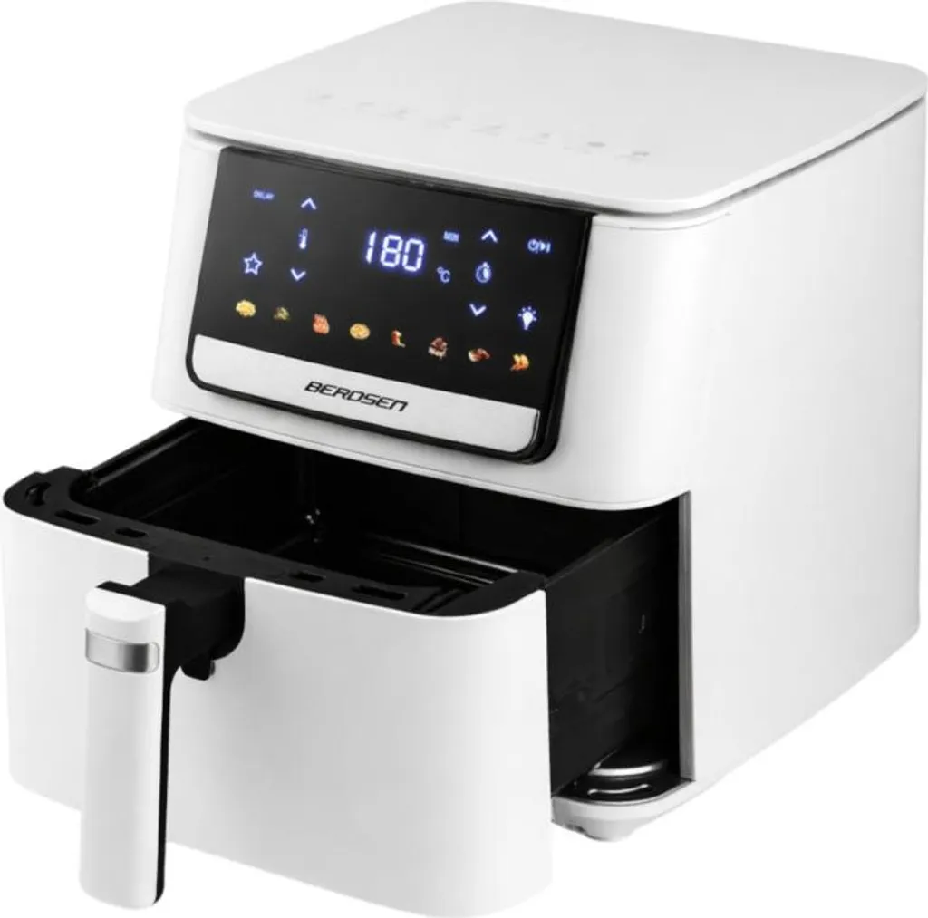 Friteuse sans huile Berdsen BD-662 blanc : Fini les odeurs de friture