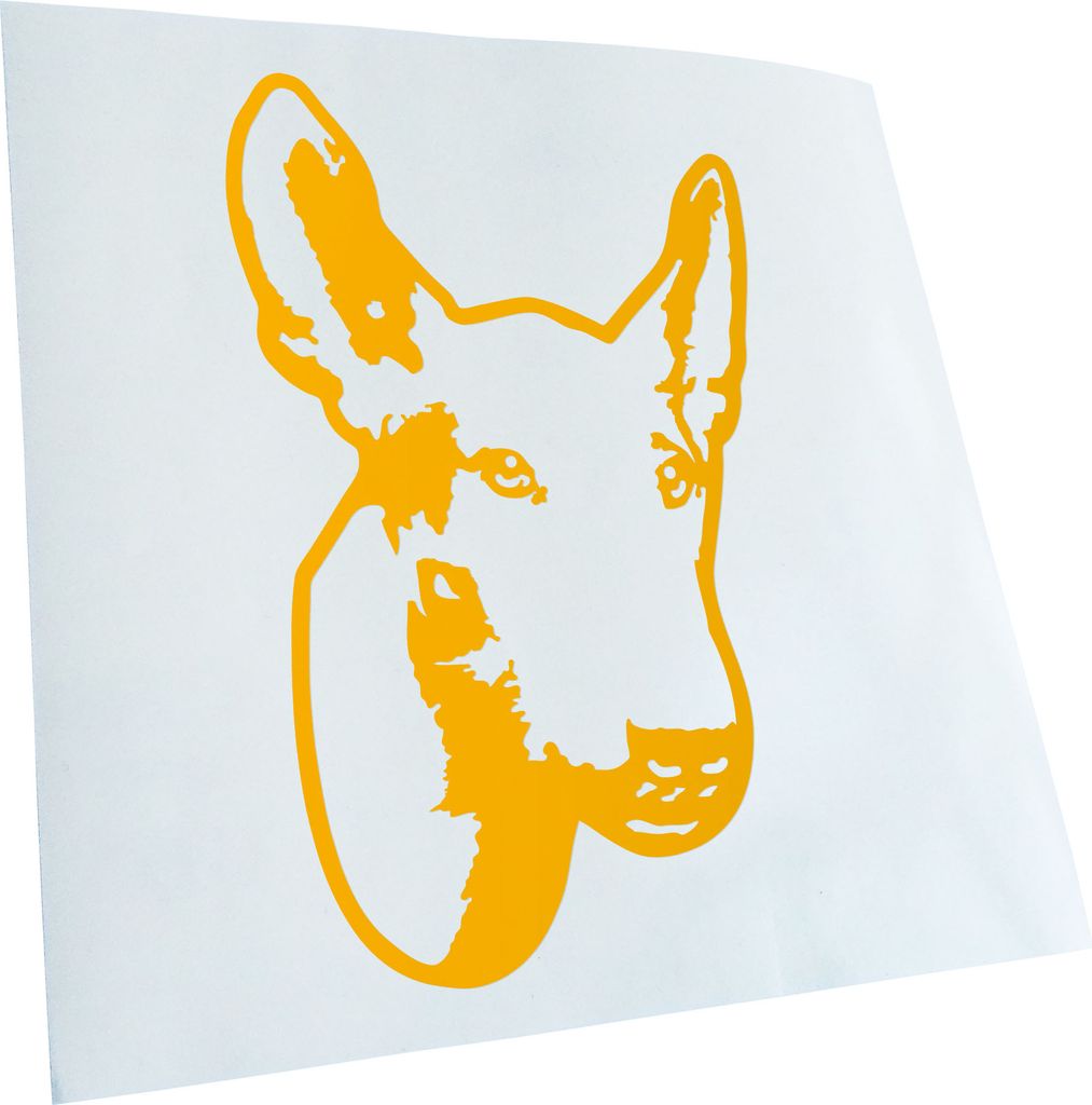 Kiwistar - Autoaufkleber - ibizan hound Hund - Gelb - 30x19cm - Aufkleber für Auto, Laptop, Fahrrad, LKW, Motorrad mehrfarbig JDM Decal Racing