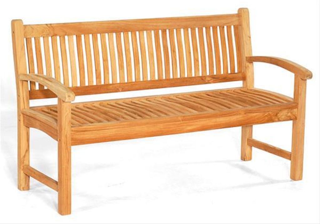 Sonnenpartner Gartenbank 3-Sitzer Fontana Teak