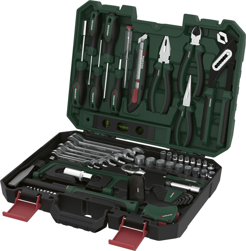 PARKSIDE® Werkzeugkoffer, 95-teilig Produktbild 