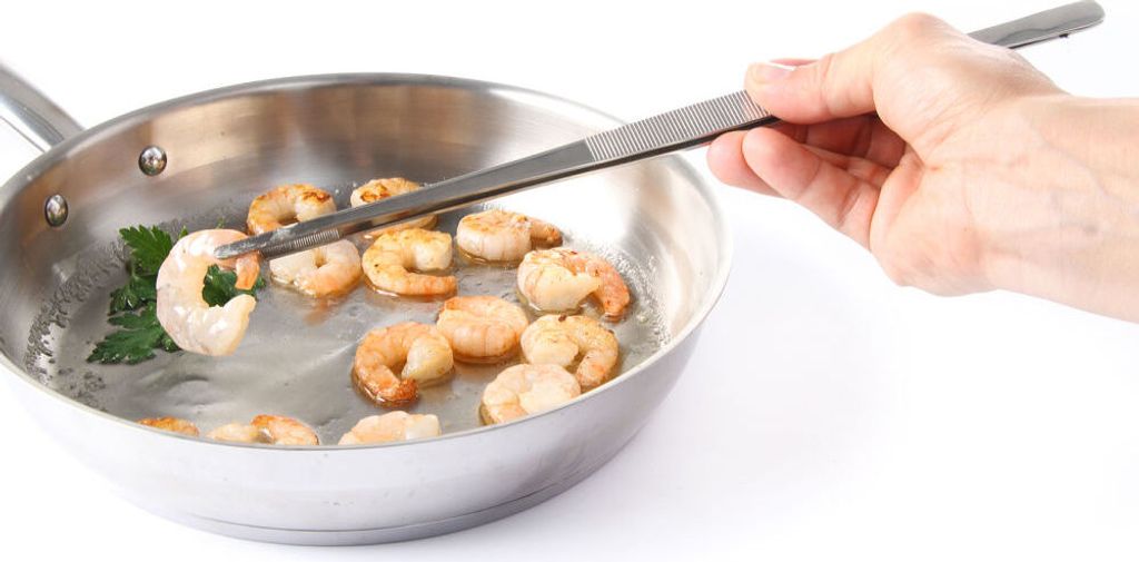 HENDI Pinzette universal Edelstahl 230 mm