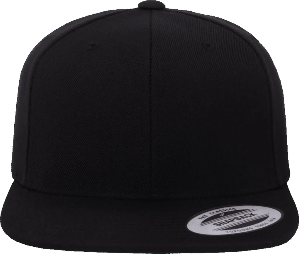 Casquette de baseball ajustable noire Yupoong The Classic Lot de deux
