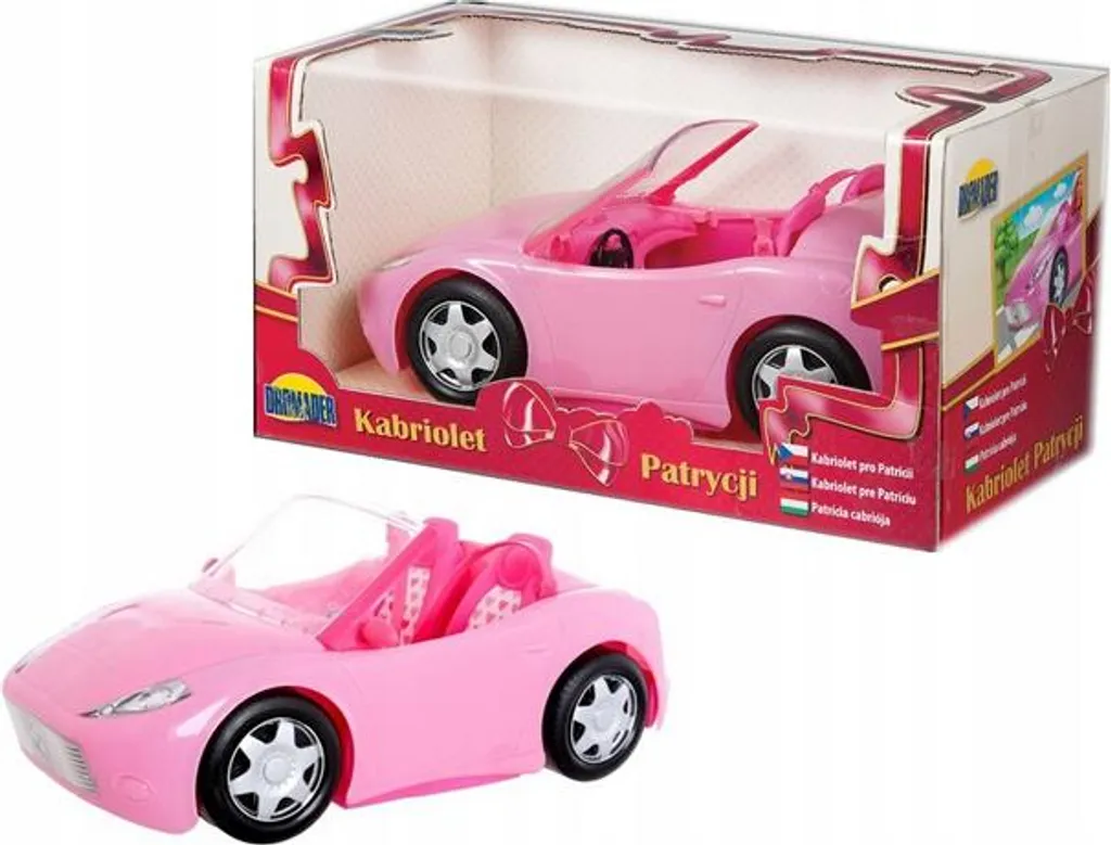 Cabriolet de Patricia 00837 décapotable avec roues libres